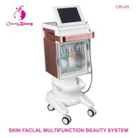 clinic face spa machine  skin cleansing brush aqua microdermabrasion machine for sale