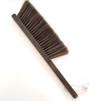 black wood hand brush for cleaning bed table soft bristle household cleaning tool